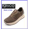 IGI&CO Scarpe basse da donna IGI&CO invernali sneakers stringate in pelle scamosciata