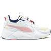PUMA RS-X DECOR8 scarpe uomo sportive sneakers pelle mesh casual lacci bianco