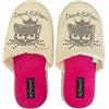 DE FONSECA Pantofole donna De Fonseca Invernali Gatto con strass In tessuto Bianco e rosa