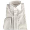 ICON LAB Camicia Uomo con polso gemelli ICON LAB bianca 100% cotone DOPPIO RITORTO