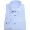 XACUS Camicia uomo Classic Shirt Art. 21705701 Colore. Celeste a righe