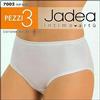 JADEA 6 slip JADEA midi cotone bielastico inserti morbidi comfort BIANCO Tg 6 art.7002