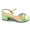 Miss Unique 37168 sandalo laminato cedro cinturino tacco 4cm D