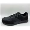 Geox Scarpe Sneakers Geox U Damiano C nero camoscio e pelle SCONTO DA LISTINO