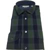 BRANCACCIO Camicia Uomo blu/verde BRANCACCIO 100% cotone mod RANGER URBAN 6605 tes UR62502
