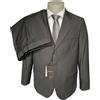 Antica Sartoria Italiana Abito uomo conformato, calibrato DROP 0, grigio in fresco lana, sconto 70%.