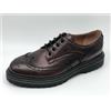 Frau Stringate Frau 7225 pelle bordeaux Made in Italy tipo Dr. Martens SCONTO DA LIST