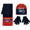 Marvel Cappello sciarpa e guanti invernale Spiderman cappellino bambino Bimbo 5906