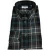 BRANCACCIO Camicia Uomo quadri nero/grigio BRANCACCIO mod NICOLA BD GOLD BE52202 100%cotone