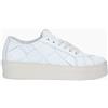 FRAU Scarpe Frau donna sneaker in pelle intrecciata 36L9 bianco