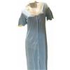 Lovable Camicia da Notte Clinica, mezza manica, Cotone, Celeste, Lovable 30422, Saldi