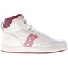SAUCONY scarpe donna Sneaker Jazz Court High camoscio pelle bianco rosa 60687
