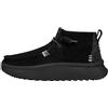 Hey Dude scarpe da donna in camoscio nero Wendy Peak con zeppa platform 38 39 37