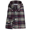 BRANCACCIO Camicia Uomo flanella blu/rossa BRANCACCIO mod NICOLA BD GOLD BL43002 100%cotone