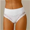 Lovelygirl Emy 3 Slip culotte donna Emy in cotone leggermente contenitive con pizzo art 1321