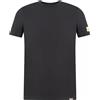 Dsquared2 - T-shirt nera manica corta con patch logo Icon sulla manica per uomo