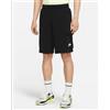 Nike Pantaloncino Uomo Sportswear Club Cargo in French Terry - 010 (Nero/Bianco)