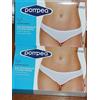 POMPEA 2 slip donna POMPEA vita bassa cotone modal elasticizzato Tg 3 NERO art.EASY