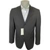 Confitalia Giacca classica uomo Confitalia, taglia 46 DROP 6 nera a righe, sconto 70%.