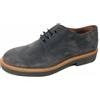 Frau Scarpe Stringate Frau 74B1 camoscio blu Made in Italy SCONTO DA LISTINO