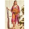 Vacanze Italiane Copricostume Poncho Fuego colore Orange Vacanze Italiane VI23 040 Nuovo