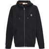 TIMBERLAND Felpa con Cappuccio e Zip Frontale Exeter River da Uomo in colore ner