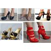 Via Studio Stock Lotto 5 Paia di Scarpe Donna Vari Modelli Colori Anche Made in Italy Tg 36