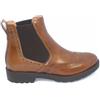 NERO GIARDINI DONNA TRONCHETTI STILE INGLESE A719283D CUOIO MADE IN ITALY BOOTS