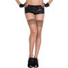 Music Legs 4101 Calze Autoreggenti Velate Stretch BIANCHE ROSSE NERE NUDO GRIGIO CAFFE'