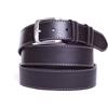 Senza Marca Generico CINTURA UOMO PANCIONE OVER MAXI PELLE CON FIBBIA ARGENTO COL NERO art. 23X