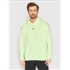 Adidas Felpa c/cappuccio Essentials Fleece V, Uomo - (Verde Lime)