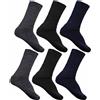 Stock 6 pezzi calzini calze uomo da lavoro WORK corto lotto TOOCOOL BE-0157