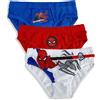 Marvel Slip Marvel Spiderman 3 pezzi ufficiale bambino shorties mutandine intimo 4829