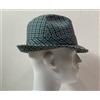 Made in Italy CAPPELLO UOMO PIED DE POULE AZZURRO LANA MADE IN ITALY MISURA 56