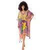 Vacanze Italiane Copricostume Poncho Fuego colore Giallo Vacanze Italiane VI23 040 Nuovo