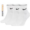Nike CALZE CALZINI NIKE EVERYDAY LIGHTWEIGHT ANKLE - SX7677-100 col.bianco