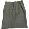 ELEKTA by MASKA pantalone donna foulard di lana grigio fondo cm 21.5 100% lana
