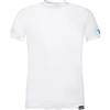Dsquared2 - T-shirt bianca manica corta con patch logo Icon sulla manica per uom