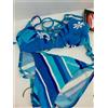 DIANA COSTUME DONNA DIANA FANTASIA TG 44 46 MARE PISCINA SWIM 2 PEZZI TRIANGOLO MOBILE