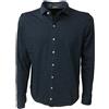 FERRANTE Camicia jersey Uomo blu delave FERRANTE mod 35611 100% cotone MADE IN ITALY
