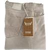 CARE LABEL jeans uomo beige mod SLIM BOY col 025 dry nut 98% cotone 2% elastan