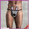 ISS Sexy Slip Zebrato Maschile Intimo - Perizoma Hot Divertente Uomo Strip-Tease