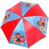 Paw Patrol Team Ombrello in stoffa Automatico Rosso Bambino