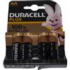 Duracell Batterie pile Duracell Stilo 1.5 V blister da 4 batterie alcaline da 1.5V AA