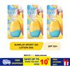 Mentolato 3 UNITÀ SUNPLAY Sport Sunscreen Lotion SPF 120 PA++++ SPORT-STRENGTH 35g