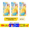 Mentolato 3 X SUNPLAY Sport Lozione Solare SPF 120 PA++++ 35g Resistente all'acqua/sudore