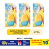 Mentolato 3 X SUNPLAY Sport Lozione Solare SPF 120 PA++++ 35g Resistente all'acqua/sudore