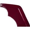 Lincar CERAMICA MONELLA 174/175 TOP POSTERIORE DESTRA BORDEAUX LINCAR STUFA A LEGNA