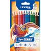 Lyra L3721120 Astuccio 12 Pastelloni Superferby Laccato, Colori Assortiti