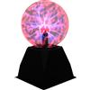 Lampada da tavolo Globo incandescente con luce a sfera al plasma da 4-8 pollici